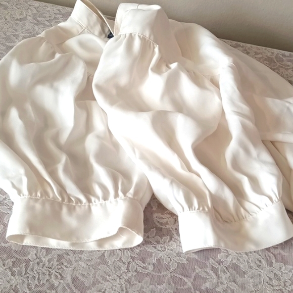 NWT Ann Taylor Pretty Creamy Blouse Made In Philippines Women's Size XS - Picture 11 of 11